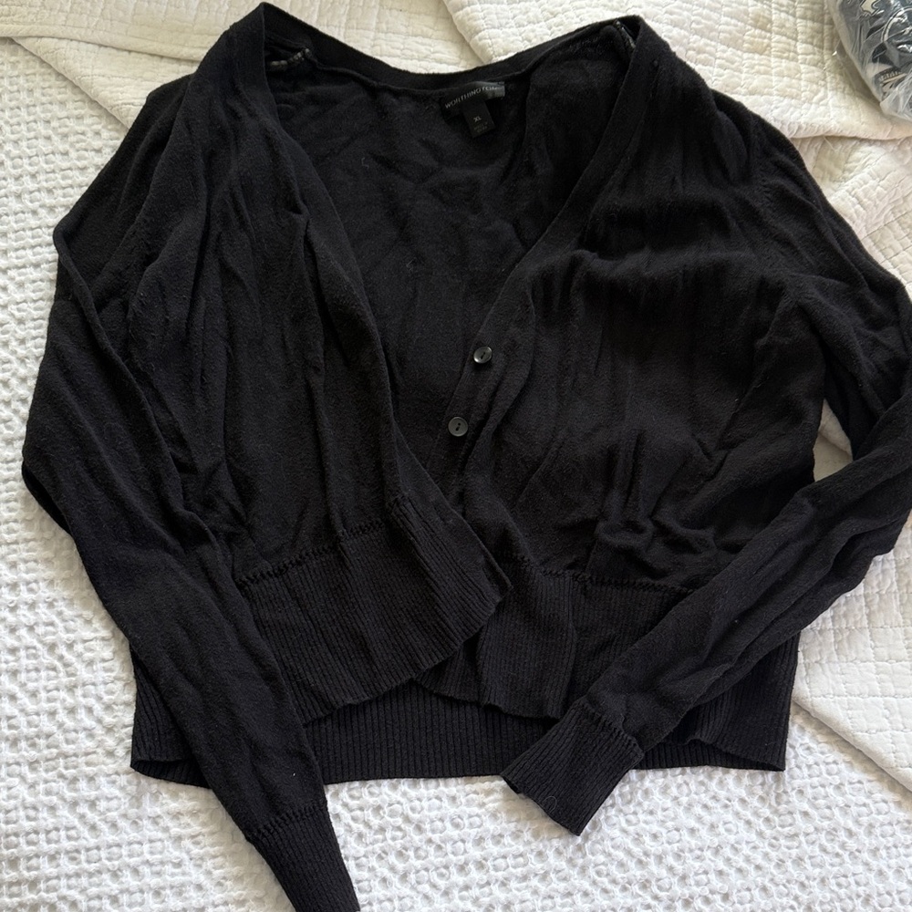 Worthington Crop Cardigan